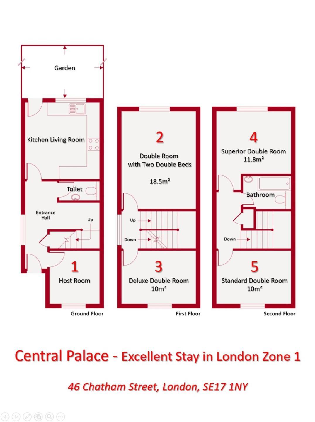 Central Palace - Excellent Stay In London Zone 1 Экстерьер фото